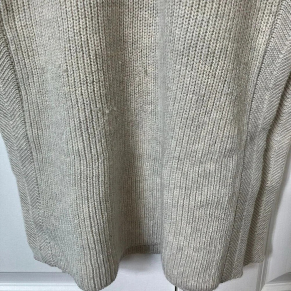 Aritzia  Wilfred Palmier Beige Sleeveless Long Line 100% Wool Sweater XXS - Picture 12 of 12